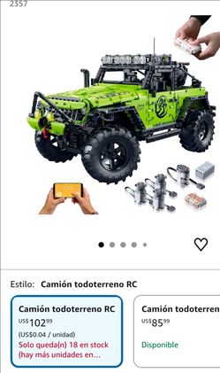 Chodia 2357 PCS RC Wrangler Building Set 4x4 Off Road Truck App Control SOLD AS IS