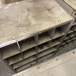 Assorted Parts Cubbies