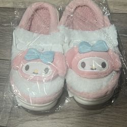 Hello Kitty Friend Off Brand My Melody Slippers