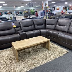 Beautiful Living Room Power Sectional Now 50% Off Now Priced At $1,499 Sale Ends Monday 