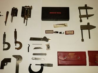 Vintage Machinist Tool Lot