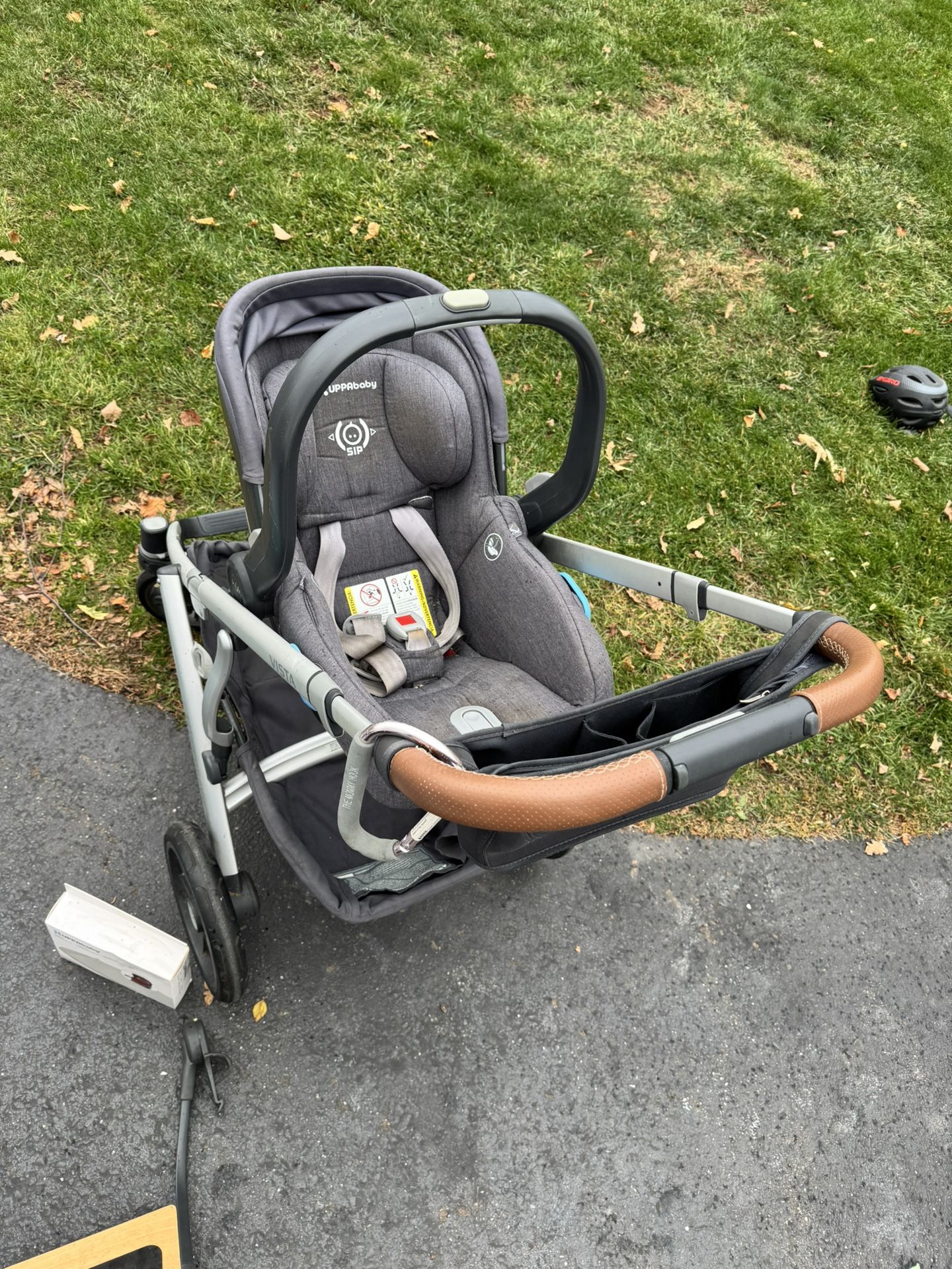 Uppa Baby Vista 2018: Stroller, car seat, rumble seat, skateboard, organizer, rain cover!