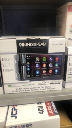Soundstream apple CarPlay and android auto stereo