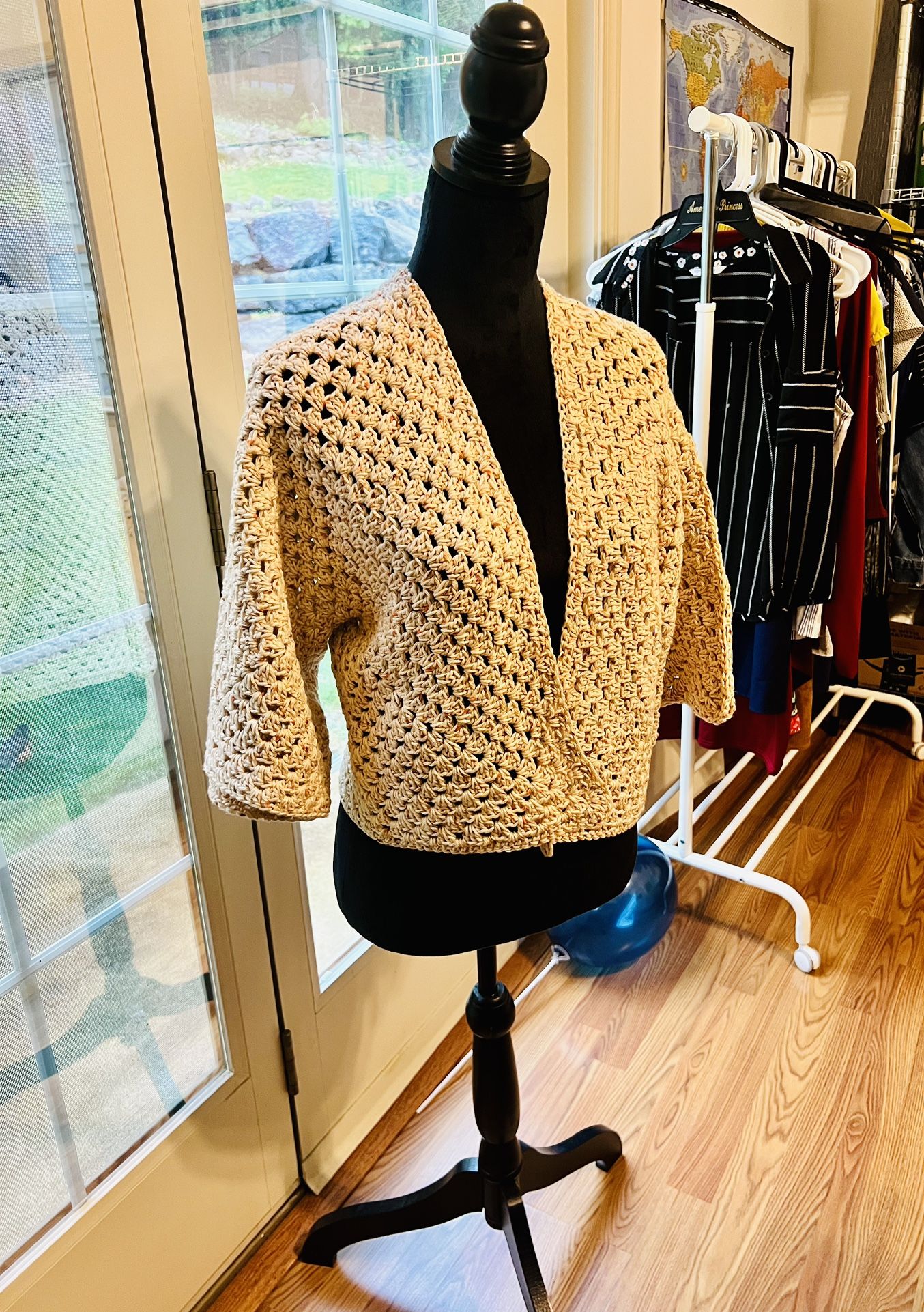 Hand Knit Cardigan