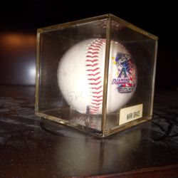 Signed Mark Grace Baseball