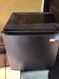 Black Mini fridge