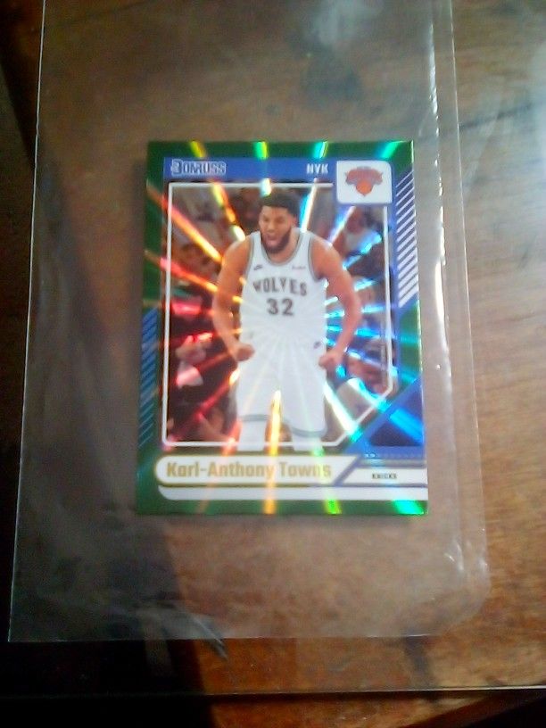 Donruss karl Anthony Townes Parallel Edition