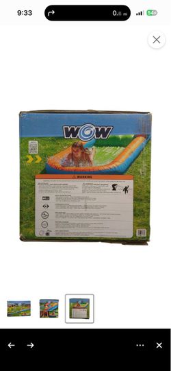 WOW Inflatable Backyard Water Slide