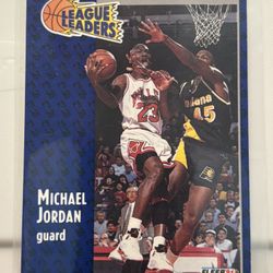 MJ Michael Jordan 1991 Fleer #220
