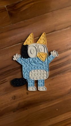 Bluey pop it toy