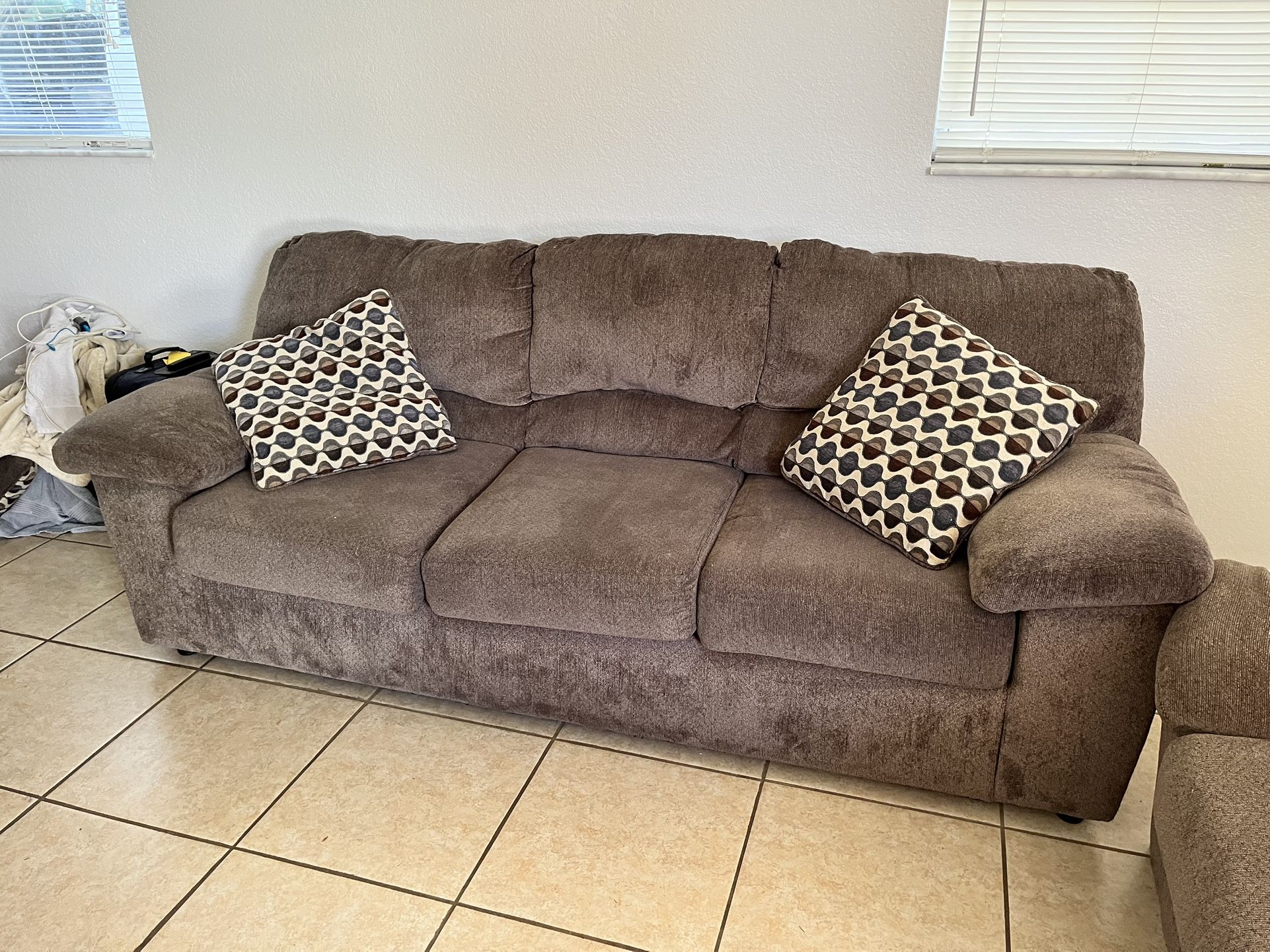 Soft Sofa Light Greyish Brown
