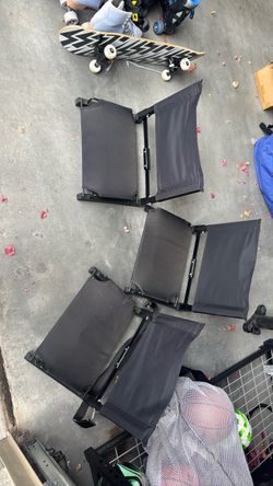 Folding Stadium Seats – Set of 3