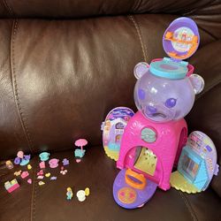 Polly Pocket Gumball Bear Complete Set Toy