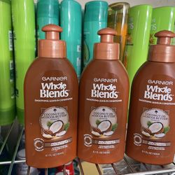 Garnier Whole Blends And Fructis Hair Treatment 
