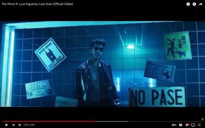 Sebastian Yatra POR PERRO Authentic Sign from the set of the Music Video. REAL
