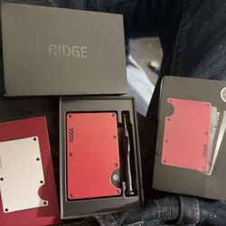 Ridge Wallet - Rodeo Red Aluminum 