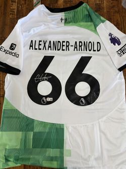 Trent Alexander-Arnold signed Liverpool jersey W/COA