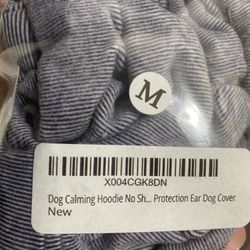 Protection, Ear Dog Cover Calming Hoodie