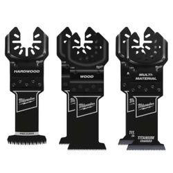 Milwaukee OPEN-LOK Variety Oscillating Blade Set  Hardwood Blade (5-Piece)