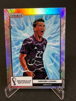 Hirving Lozano 2022 Prizm FIFA World Cup Card