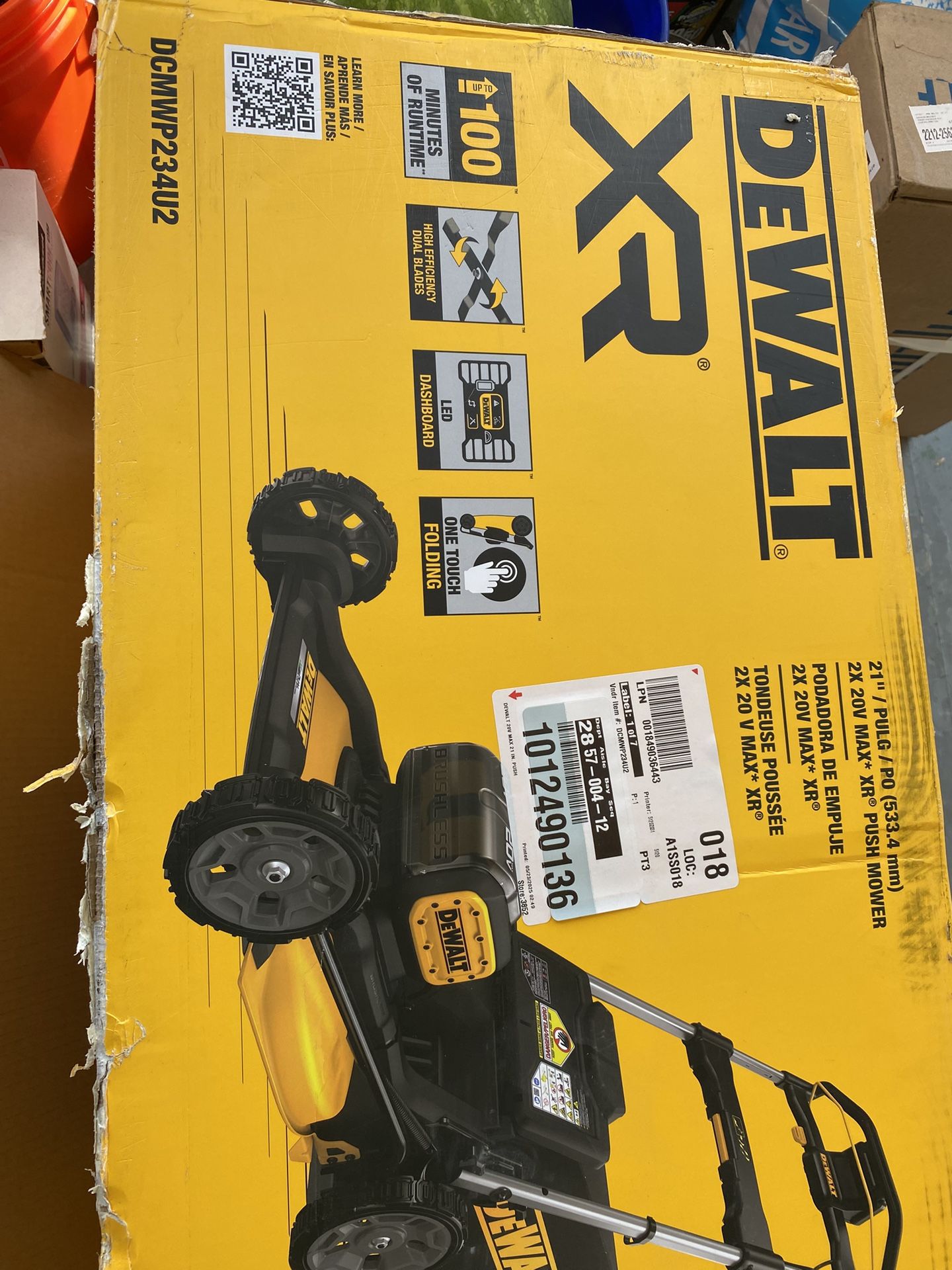 Dewalt 21 Inch Push Mower