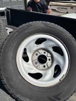 Tire set of four like New condition