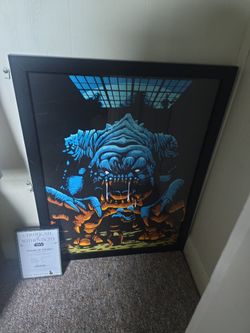 Rancor Monster Poster w/ COA