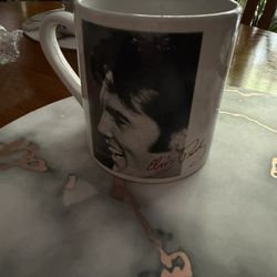 Vintage Elvis Presley Mug