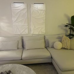 West Elm Harmony Right Chaise Couch