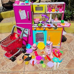 Kids kitchen... included everything toys