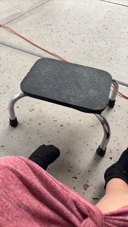 Metal Step Stool with Non-Slip Surface