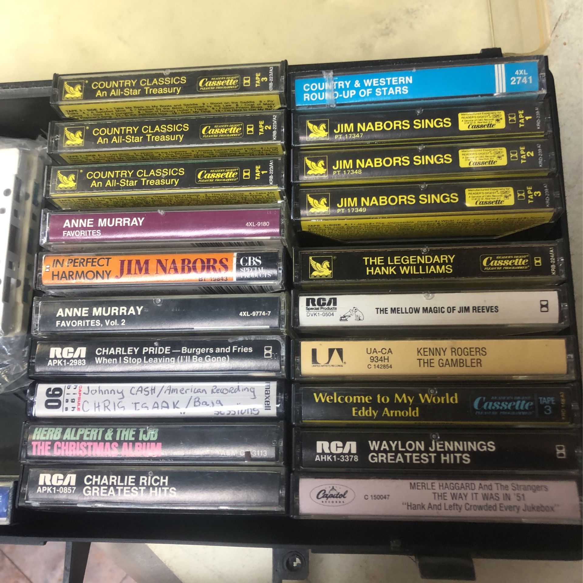 Vintage Cassettes 1$ Ea 