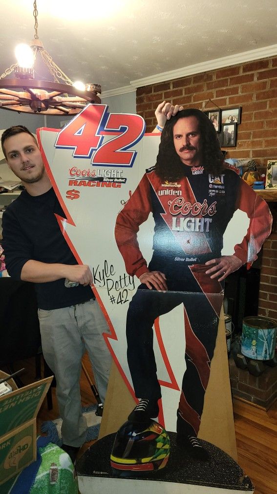 Vintage cardboard cutout