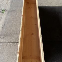 Wood Planter - You can stain it or paint It your Choice 