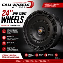 24” New Wheels For Escalade, GMC & Chevy 