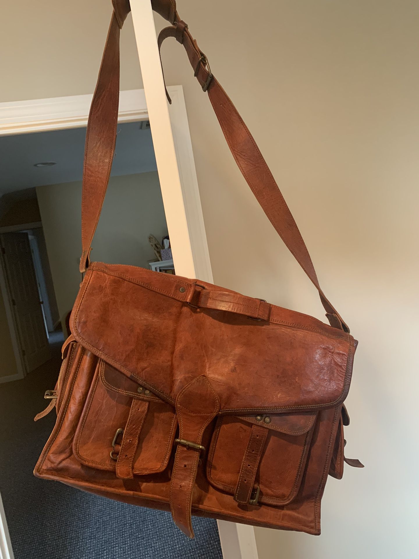 Leather Business Bag/Laptop Case