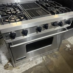 Viking 36” Dual Fuel Gas Range Pro Heavy duty