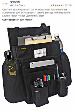 Front seat organizer new