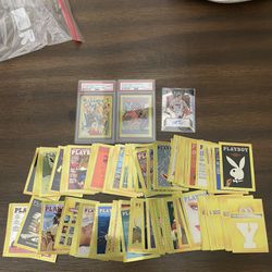 Collectible Cards, Playboy Slabs Graded 