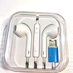 1 Wired Headphones Earphones For IPhone 14 13 12 11 X 8  7 6 Bluetooth Wired Earbuds