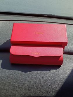 Cartier c decor wood glasses