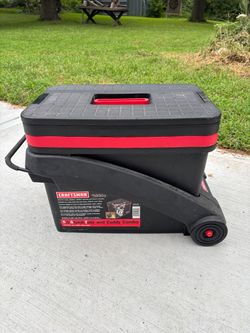 Craftsman Rolling Toolbox Sit Stand Tote