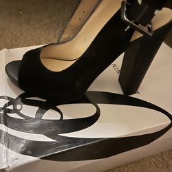 Nine West Black Heels New Never Worn 