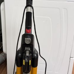 Eureka AirSpeed vacuum with HEPA filter.