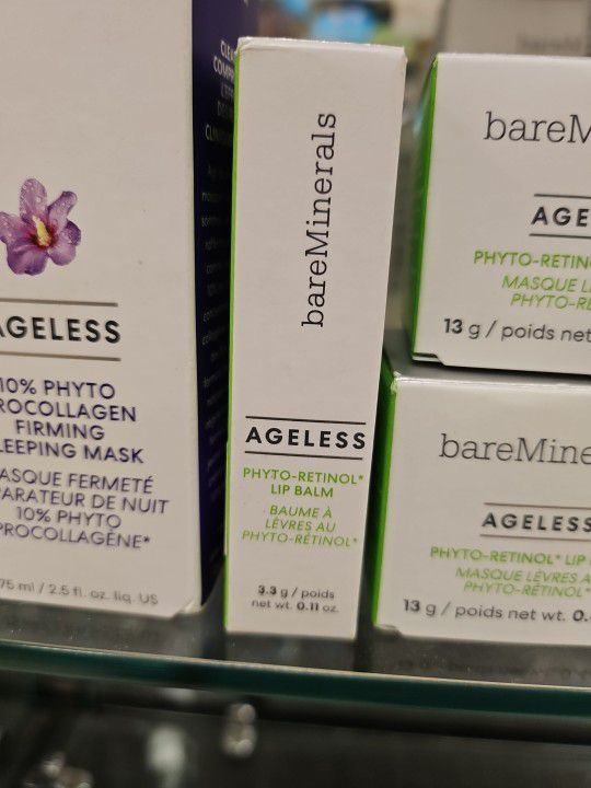 BareMinerals Ageless Phyto Retinol Treatment Lip Balm Smooths Fine Lines