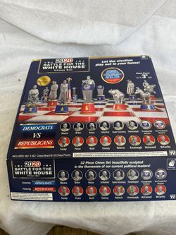 Chess Set Battle White House 
