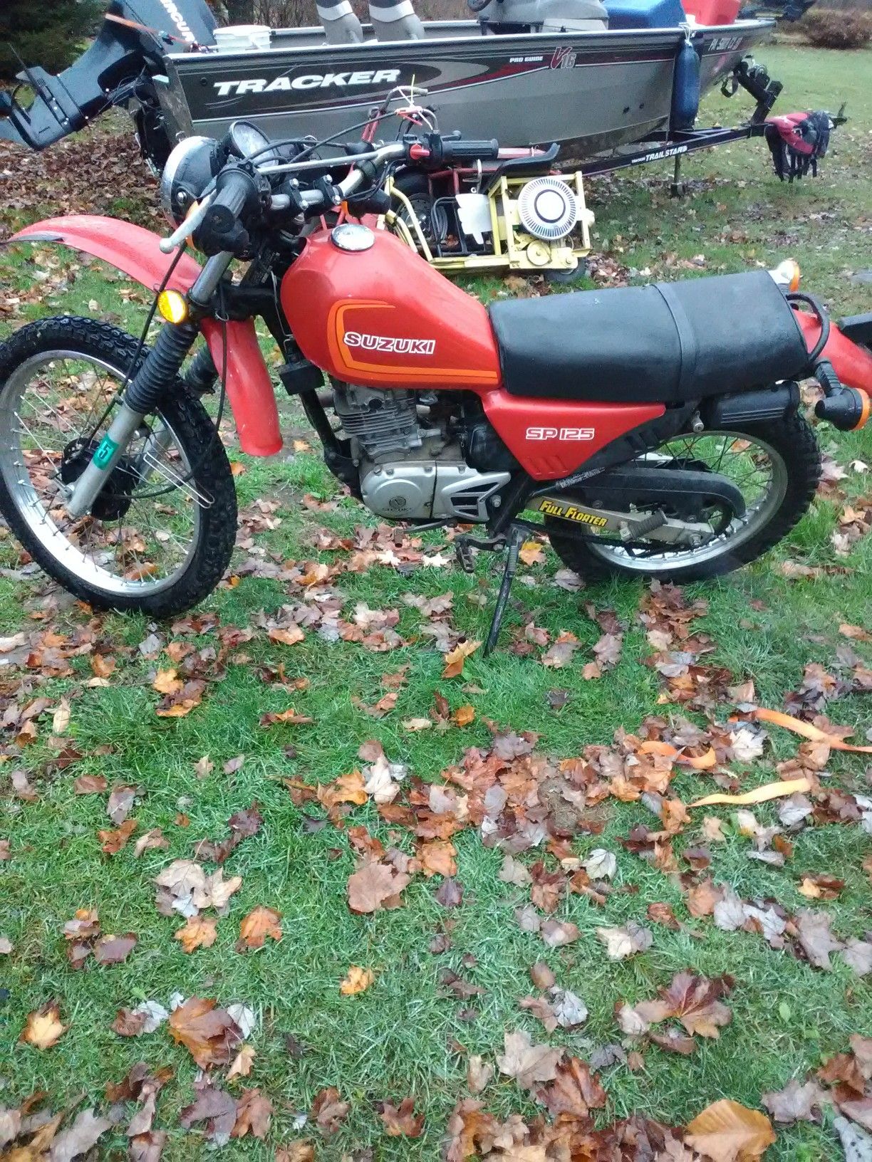 I want 1500 1200 original miles Suzuki 125 1980s
