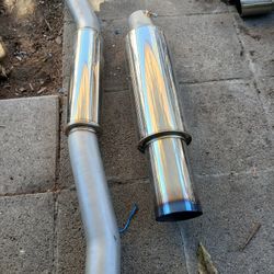ASPEC PERFORMANCE STAINLESS EXHAUST!!! 3" 120$ NEW