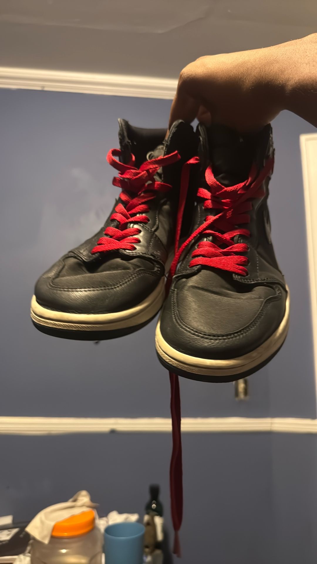 Size 8.5 - Air Jordan 1 Retro OG High Black Gym Red