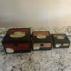 Coffee Storage Boxes 